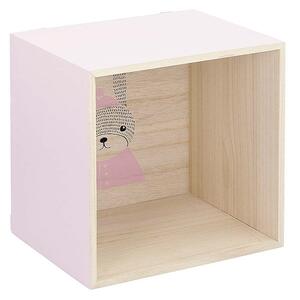 Polička Box pink 25 cm