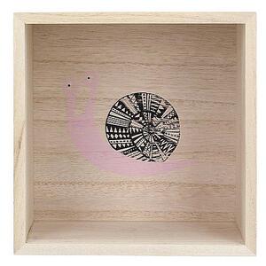 Polička Box pink 18 cm