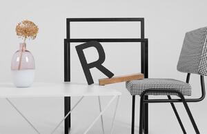 Nordic Design Bílý kovový konferenční stolek Deryl 80 x 80 cm