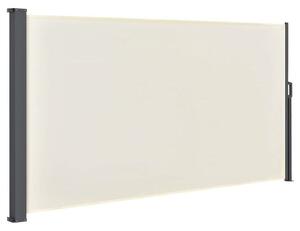 Výsuvná boční zástěna, 300 x 180 cm, béžová