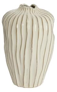 Krémová keramická váza (výška 30 cm) Vechhia – Light & Living