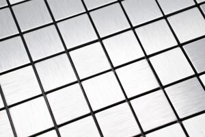 Samolepicí mozaika vinyl hliník 25x25mm