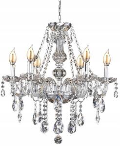 Závěsné svítidlo TOOLIGHT Glamour 6-bodové, patice E14