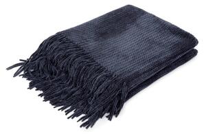 Deka CHENILLE žinylková, tmavě modrá 856025