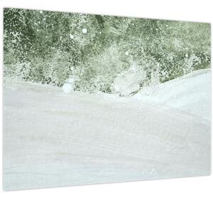 Obraz - Abstrakce štětci (70x50 cm)