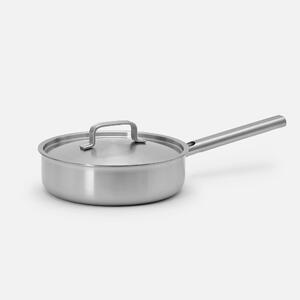 Fabini Hluboká pánev Lucca 4.0 Standard, ø 24 cm (2,5 l) - Nerezová beznýtová pánev z vícevrstvé nerezové oceli s poklicí