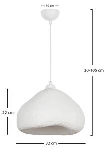 Brilagi - Lustr na lanku WABI SABI 1xE27/40W/230V pr. 32 cm bílá