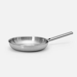 Fabini Pánev Lucca 4.0 Standard, ø 26 cm - Nerezová beznýtová pánev z vícevrstvé nerezové oceli bez poklice