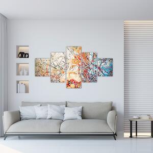 Obraz - Mozaiková abstrakce (125x70 cm)