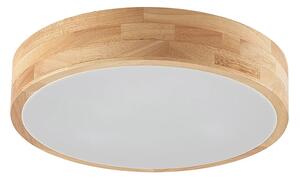 Lindby - Tanju Stropní Lampa Ø40 Wood/White