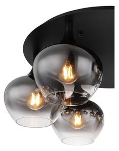 Globo 15548-6D - Přisazený lustr MAXY 6xE27/40W/230V pr. 65 cm černá