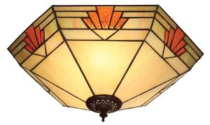 Endon 64284 - Stropní svítidlo Tiffany NEVADA 2xE27/60W/230V pr. 40 cm
