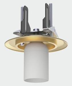 ACB Iluminacion Zápustné svítidlo PARMA, ⌀ 15 cm, 1xE27 15W, IP44 Barva: Zlatá