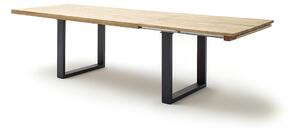 MCA Germany Jídelní rozkládací stůl Dayton dub divoký antracit Rozměr: 220 (320) x 77 x 100 cm