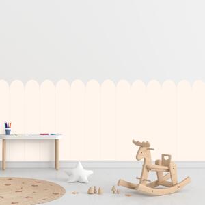 PIPPER. Textilní samolepící tapeta - Oblouk - Krémová barva Barva: Bledá, Velikost: 100cm