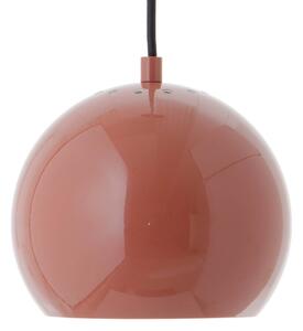Závěsná svítidlo FRANDSEN, Ball, stmívatelné, Červená, Obývací pokoj, Kov, Design