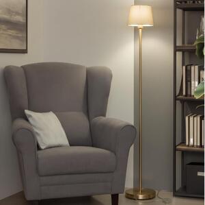 Brilagi - LED Stojací lampa CERIA 1xE27/20W/230V pr. 20,5 cm šedá/zlatá