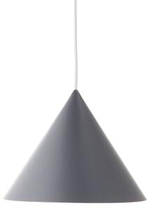 Závěsná svítidlo FRANDSEN, Benjamin, stmívatelné, Šedá, Obývací pokoj, Kov, Design
