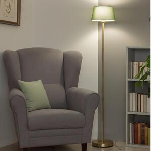 Brilagi - LED Stojací lampa CERIA 1xE27/20W/230V pr. 25 cm zelená/zlatá