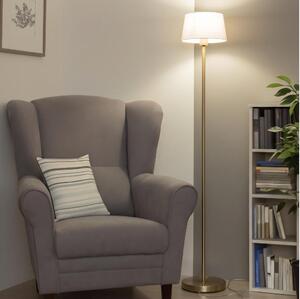 Brilagi - LED Stojací lampa CERIA 1xE27/20W/230V pr. 25 cm šedá/zlatá