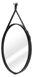 Nástěnné Zrcadlo Černé Ozdobné Závěsné ESHA-60 cm