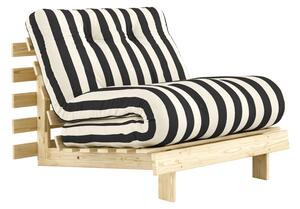 Karup Design Rozkládací pohovka ROOTS - 90 x 200 / 420 Black-White