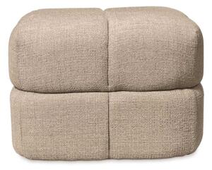 TROY pouffe hnědá