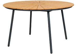 Nordic Living Teakový zahradní stůl Cleveland 130 cm