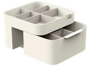 Joseph Joseph Krémově bílý plastový kosmetický organizér Viva 18,5 cm