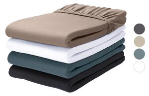 Livarno® Žerzejové napínací prostěradlo, 90-100 x 200 cm (100401147)