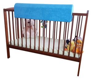 Chránič na dětskou postýlku modrý, 50 cm