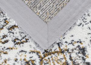 Breno Kusový koberec LUSH SEWING grey, Šedá, Vícebarevné, 133 x 190 cm