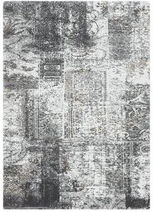 Breno Kusový koberec LUSH SEWING grey, Šedá, Vícebarevné, 160 x 230 cm