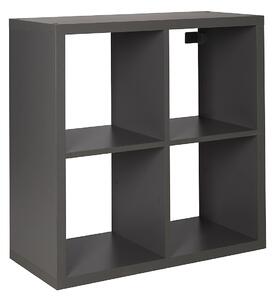 Szynaka Regál Mixxit 4 B&Q 74 cm grafit