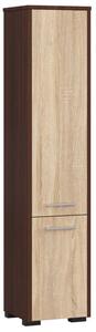 Koupelnová skříňka FIN 30 2D wenge/sonoma