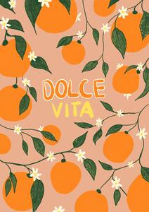 Ilustrace Dolce Vita a Oranges, Studio Dolci