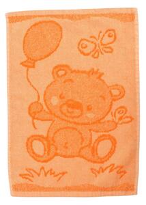 Profod Dětský ručník Bear orange 30x50 cm
