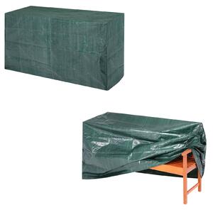 FurniGO Ochranný kryt na lavici 162x65x88cm - zelený
