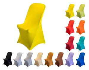 TENTino Elastický potah na skládací židli PTH01 Barva ubrusu: ŽLUTÁ