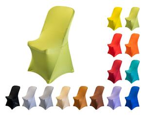 TENTino Elastický potah na skládací židli PTH01 Barva ubrusu: SVĚTLE ZELENÁ / APPLE GREEN