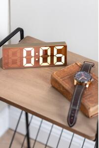 Designové LED hodiny - budík 5877WH Karlsson 16cm