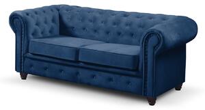 Pohovka Infinity Chesterfield II Modrá