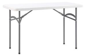 TENTIno Skládací stůl 122x60 cm CELÝ, bílý, STL122C