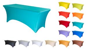 TENTino Elastický potah na skládací stůl 180x76 cm VÍCE BAREV Barva: TYRKYSOVÁ