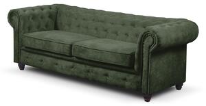 Pohovka Infinity Chesterfield II Zelená