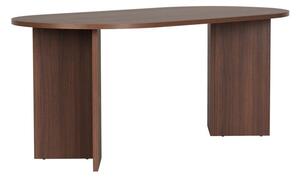 Jídelní stůl v dekoru ořechu 89,5x180 cm Sablin – Kalune Design