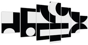 Obraz - Geometrická abstrakce N⁰3 (210x100 cm)