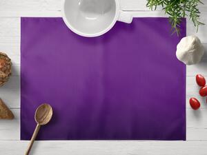 Biante Saténové prostírání na stůl polyesterový Satén LUX-L044 Zářivě fialové 30x40 cm