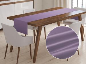 Biante Saténový běhoun na stůl polyesterový Satén LUX-L043 Fialová lila 20x140 cm