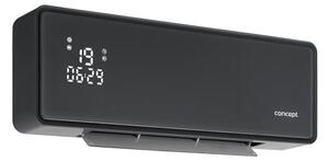 Concept QH4100 - Elektrické topení 1000/2000W Wi-Fi IP22 šedá + dálkové ovládání